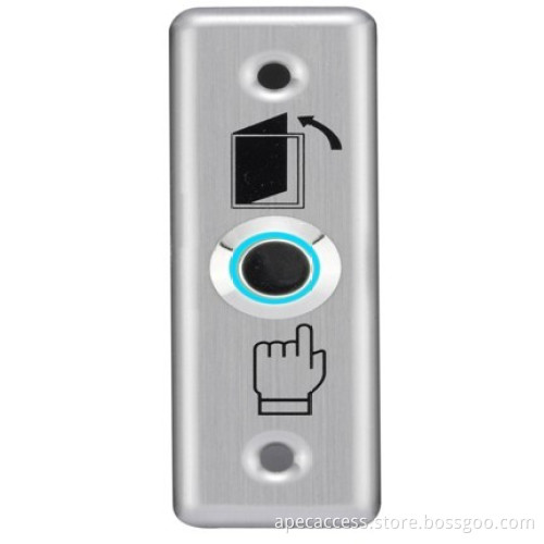 EC-87 Stainless Steel Door Button with Lamp